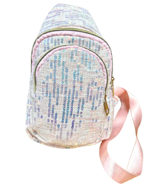 Sequin Crossbody Purse Short Sequin Dress