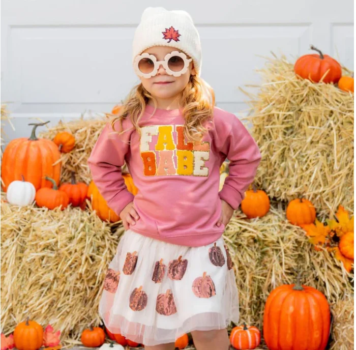 Pumpkin Sequin Tutu Plus Size Sequin