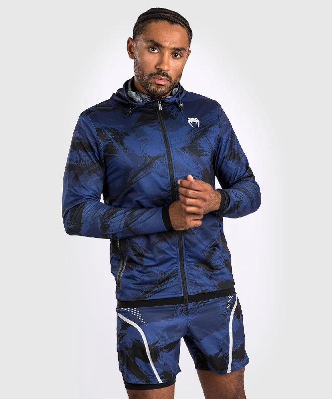 Venum Electron 3.0 Hoodie Navy Blue Women's quilted jackets