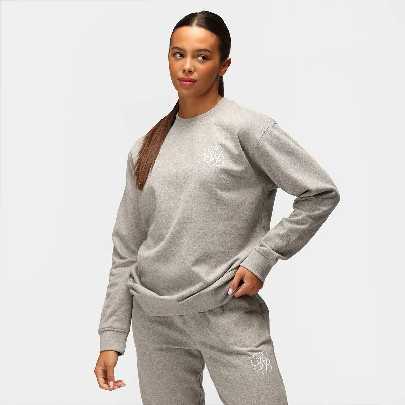 TKB Grey Unisex Sweatshirt Women’s Classic Sweater