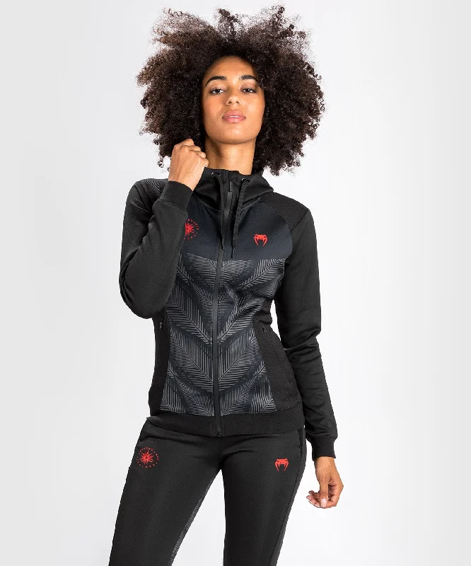 Venum Phantom Hoody - For Women - Black/Red Women's Canada Goose jackets