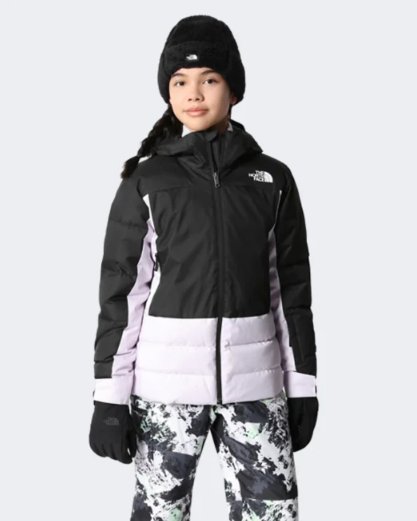 The North Face Pallie Down Girls Skiing Jacket Lavender Fog Nf0A7Un56S11 Women's vintage jackets