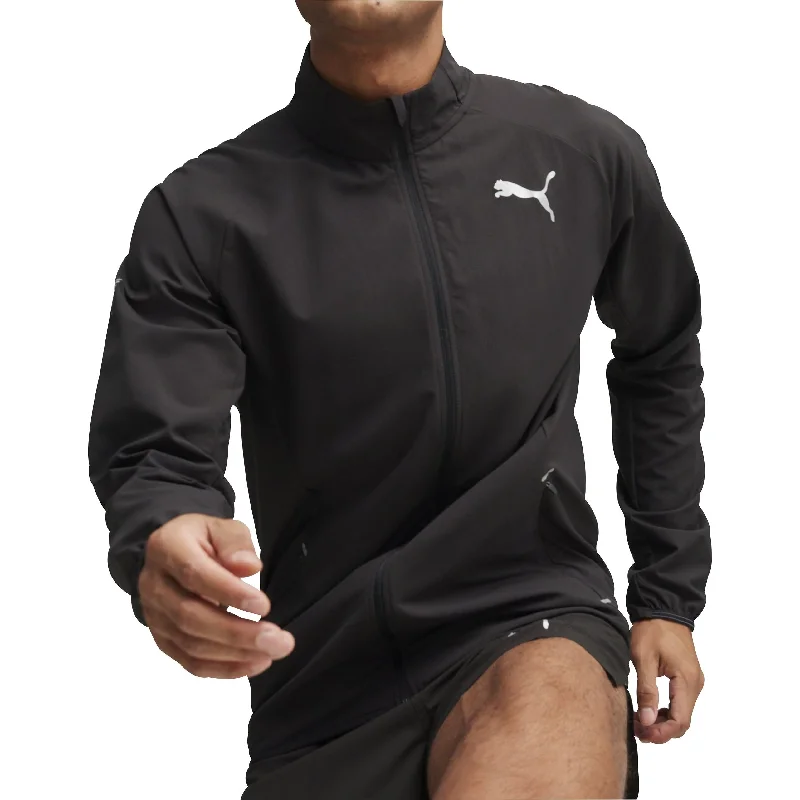 Puma Run Elite Ultraweave Mens Running Jacket - Black Women's running jackets