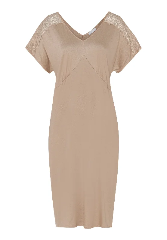 Josephine Short Sleeve Nightgown | Deep Taupe 74937-2828 Hoodie pajama sets