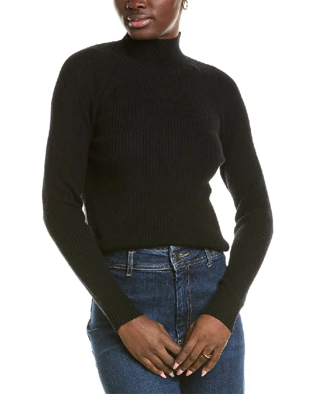 Brodie Cashmere Wool & Cashmere-Blend Skinny Mock Neck Jumper Levi's sweaters