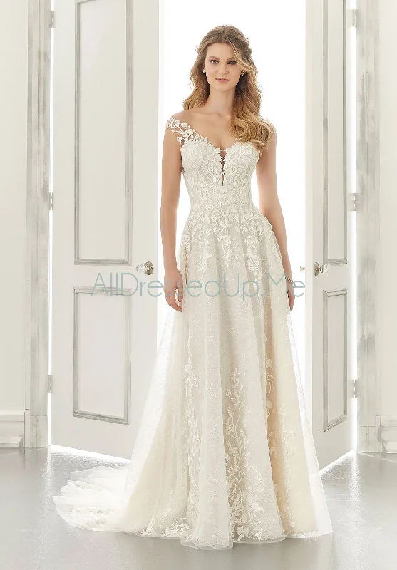 Morilee - Alice - 2191 - Cheron's Bridal, Wedding Gown Boho Wedding Gown