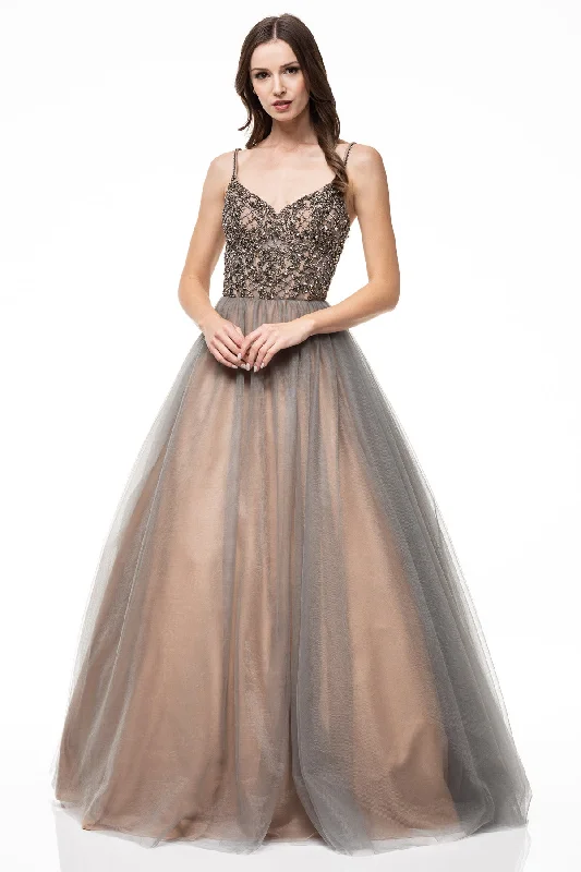 SR15269 Illusion Lace Gown